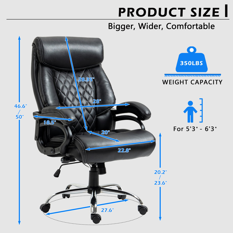 Inbox Zero Massiel Executive Chair