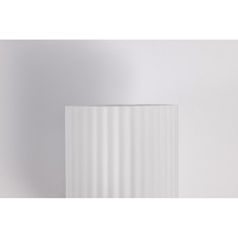 Solara - 1 Light Wall Sconce - Natural Brass Finish - Frosted Ribbed Glass, Natural Brass