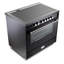 Verona Ultima 36" 5 Burner Single Induction Range Stainless-454852688