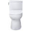 Vespin® II 1 GPF Elongated Floor Mounted Two-Piece Toilet (S7 Bidet Seat Included) with Auto Flush
