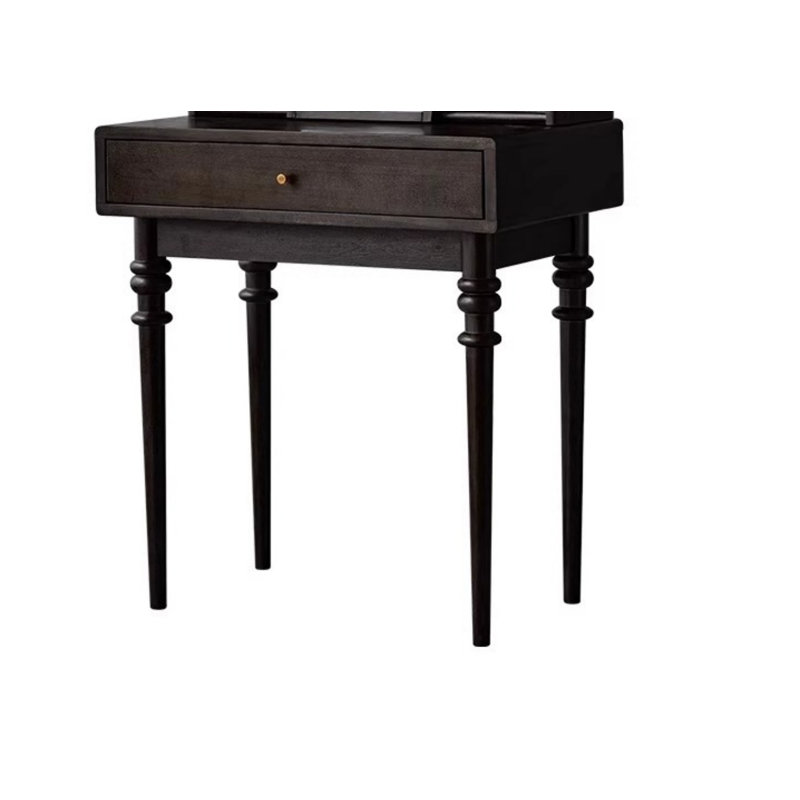 Commode rétro pratique, Noir, noir, noir, noir