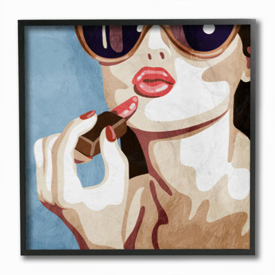 «Lips Kiss», peinture