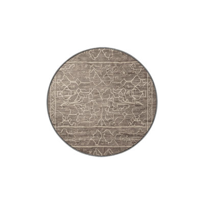 Machine Washable Gray Area Rug