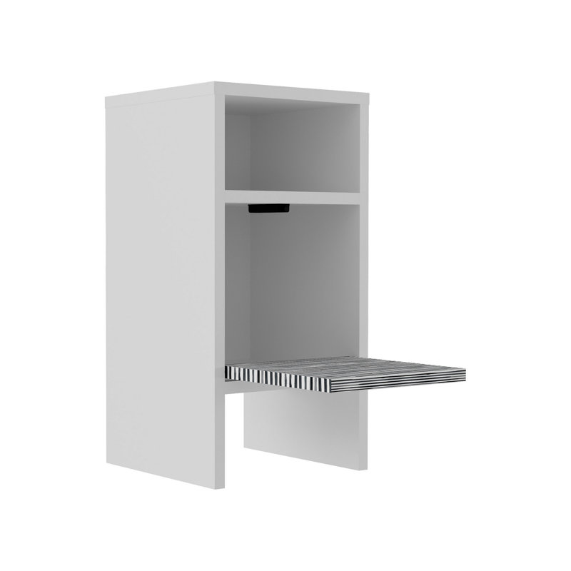 Table de chevet blanche 23 po