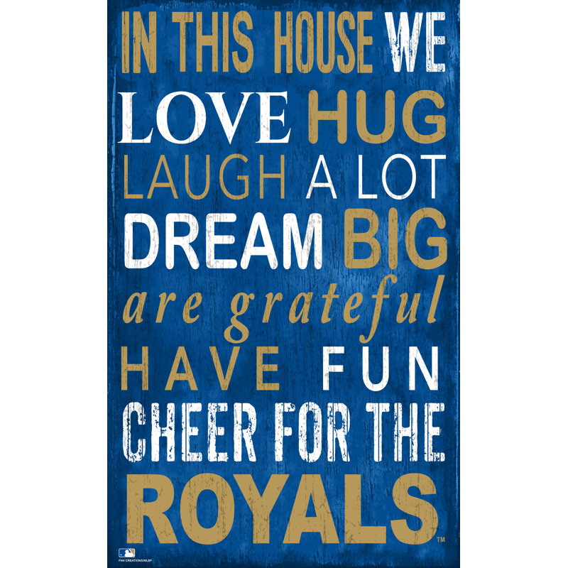 « mlb team », art textuel, Royals de Kansas City