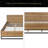 ENGINEERED WOOD BED-243766212