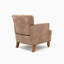 Fauteuil club rembourré en tissu Hengming Living