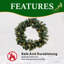 Faux 50cm Wreath