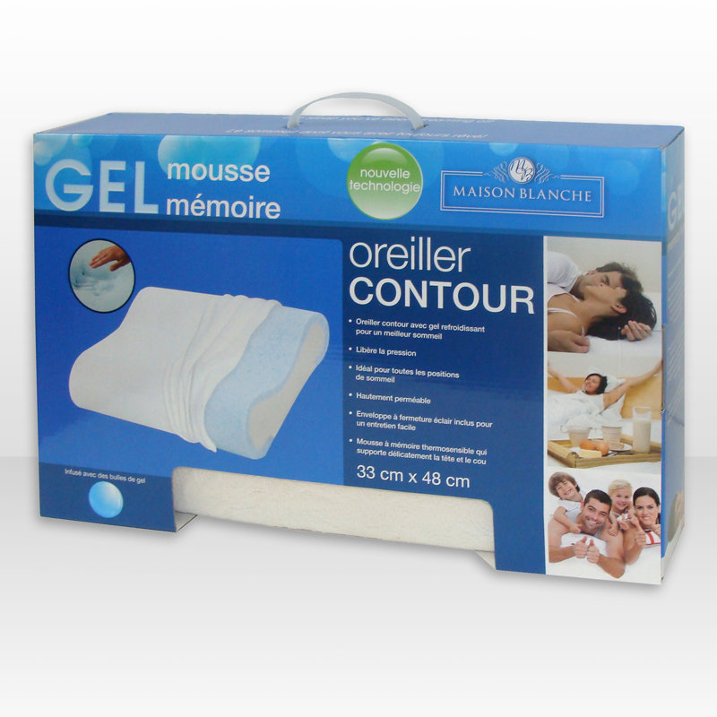 Coussin de soutien ferme en mousse viscoélastique