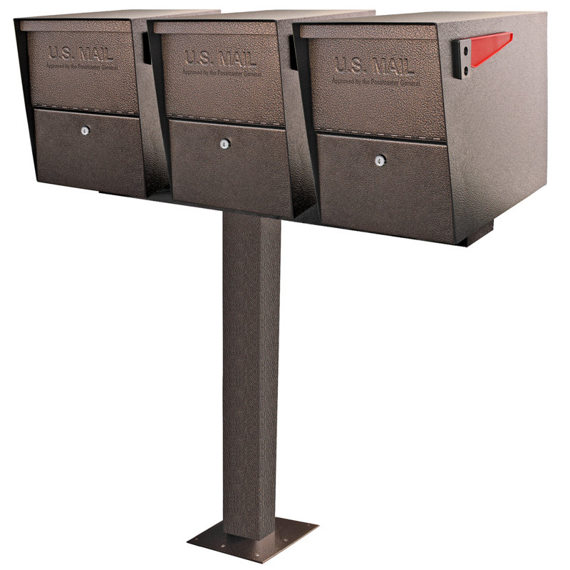 Barre d'écartement 3 voies Mail Boss, Bronze