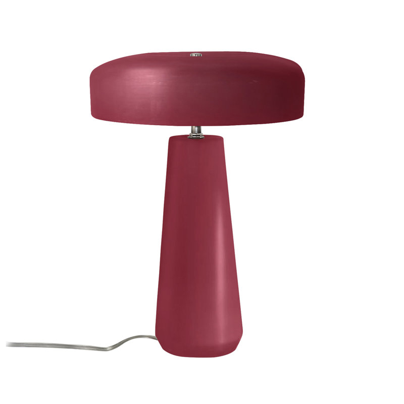 Percy Ceramic Table Lamp, Cerise