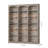 Huckins Standard Bookcase with Adjustable Shelves, 71.2" H x 63.4" W Modern Wood Storage Shelf-112500246