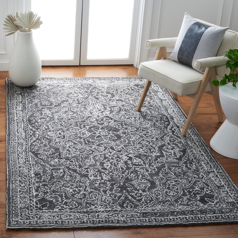 Espana Hand Tufted Performance Oriental Rug, Rectangle 4' x 6'