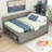 Nadiv Wooden Daybed with 4 Drawers-589121439-589121440