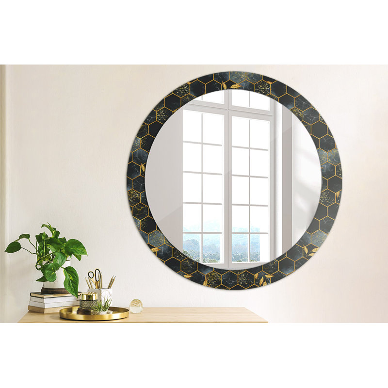 Huldar Glass Flat Wall Mirror