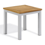 Travira Outdoor Square Teak Side Table