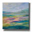  «Flower Hill 1» par Silvia Vassileva, art mural sur toile, 12 po x 12 po