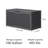 Quartey 100 Gallons Water Resistant Resin Lockable Deck Box-57482572