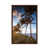 Classic Brown Wood Floater Framed