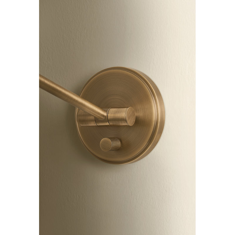 Andersen Wall Sconce, Patina Brass/Bronze