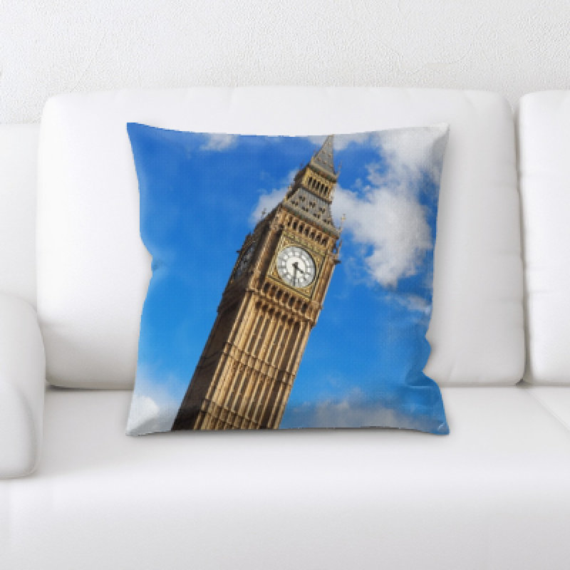 Microsuede Reversible Throw Pillow