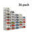 Large Transparent Stackable Shoe Storage Box