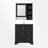 30'' Single Bathroom Vanity Set With Ceramic Top, Wall-Mounted Mirror Cabinet-688894483