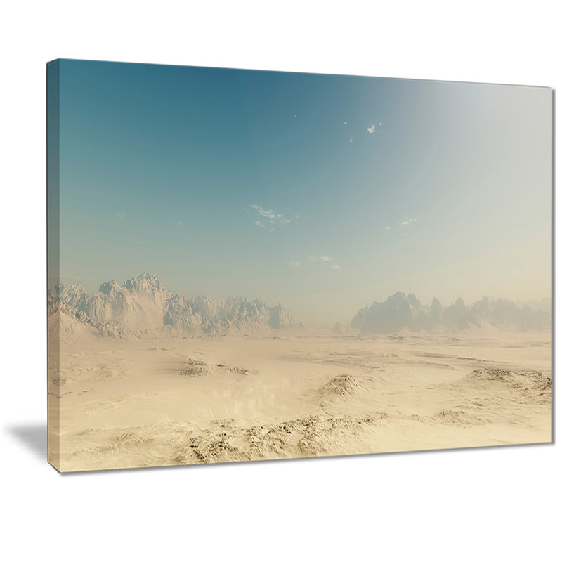 « sandy dessert », reproduction d’impression sur toile, H 20 po x l 20 po x P 1 po
