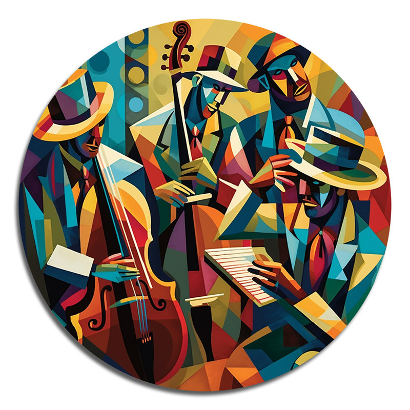 Citlalli - musique ronde, art en métal, H 29 po x l 29 po