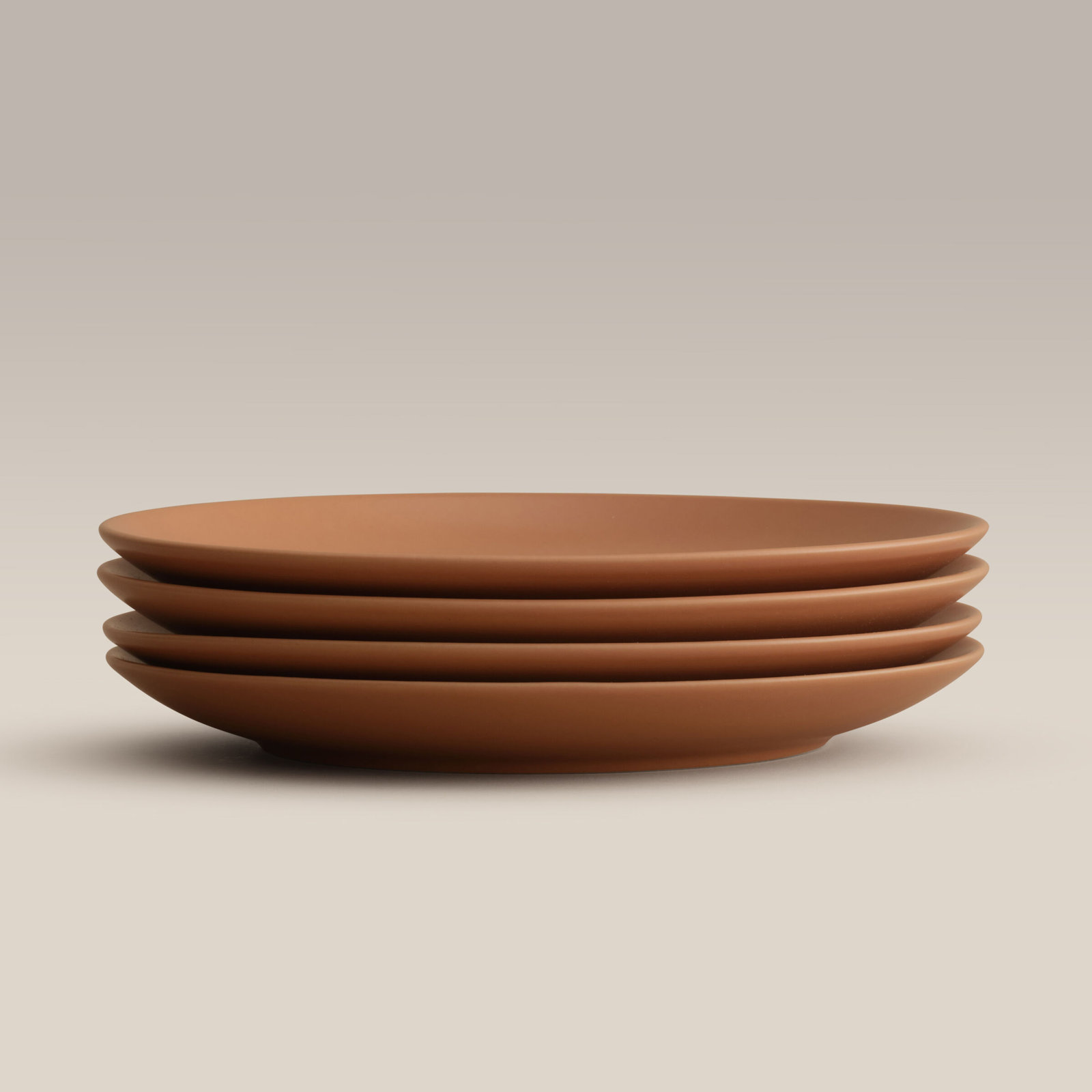 Year & Day Ceramic Small Plates, Orange