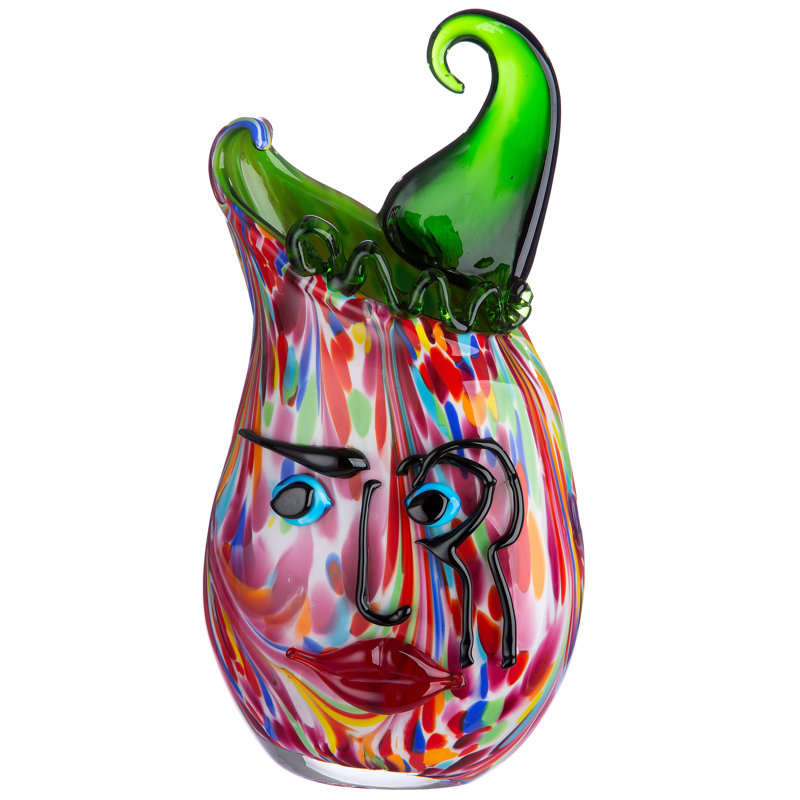 Biruta Handmade Glass Table Vase