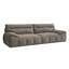 Canapé modulaire 100% polyester 90,55 po gris-129704732-129704736