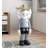 Modern Minimalist Resin Version Teddy Bear Statue Tray Decorative Item