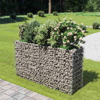 Jardinière surélevée Gabion