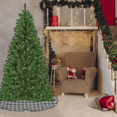 Pre-Lit Fir Christmas Tree