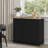 40" Distressed Black Sideboard – Rustic Coffee Bar & Storage Cabinet-793534990