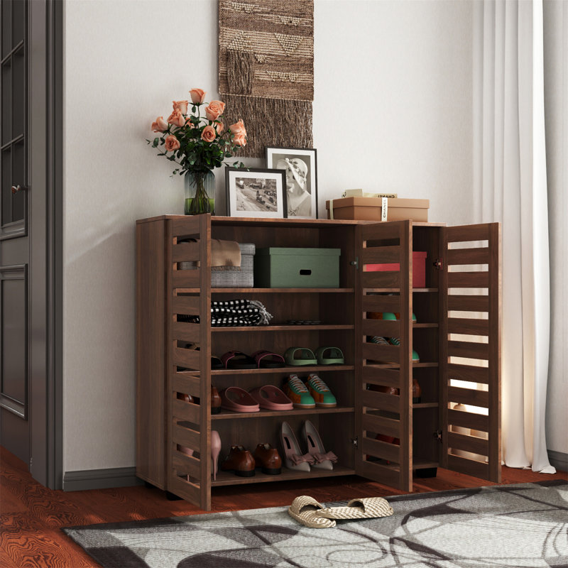 Shoe Cabinet, Walnut