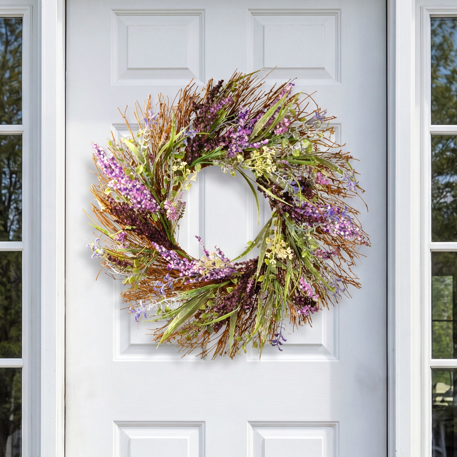Illman 22" Handcrafted Wreath