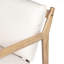 Causeuse d'extérieur en teck beige