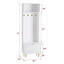 Portemanteau 74 po blanc-1109676853