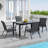 Coggrey 4 - Person Patio Dining Set Rectangular Table
