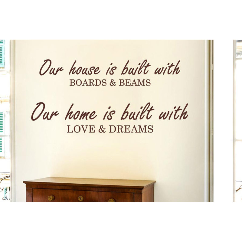 Non-Wall Damaging Wall Decal, Medium, Brown