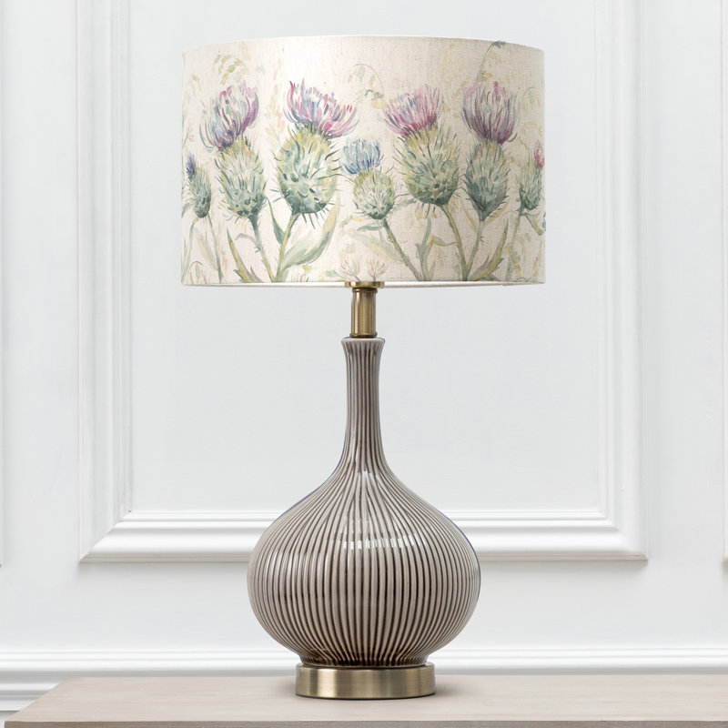 Thistle Glen Ceramic Table Lamp