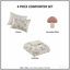 Ensemble d'édredon champignon simple / simple TG