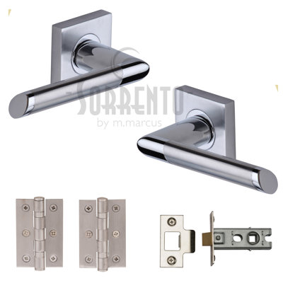 Heritage Brass Mercury Door Handle Kit