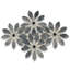 Bardiglio 12" x 13" Marble Novelty Mosaic Wall & Floor Tile-79872501