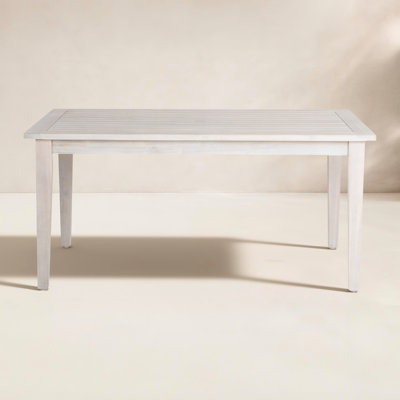 Amina 64" Acacia Patio Dining Table