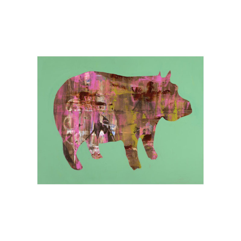 Animal Crossing V Print, Glass Coat, 54" H x 70" W