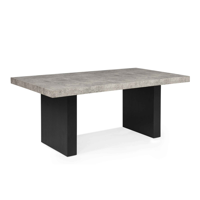 Ensemble de salle à manger Sebastian noir/gris, 6