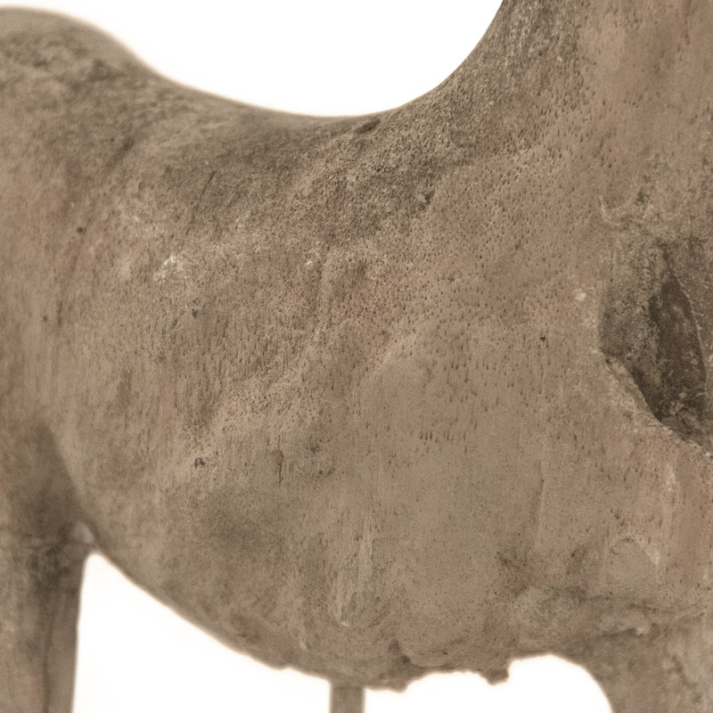 Resin Horse In Stand